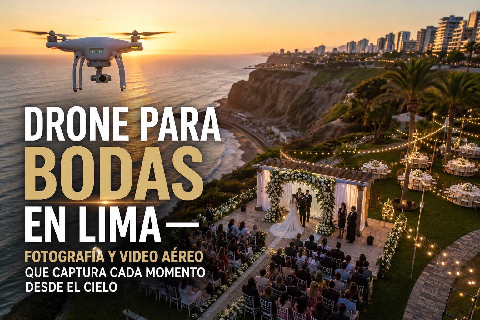 Drone para Bodas en Lima