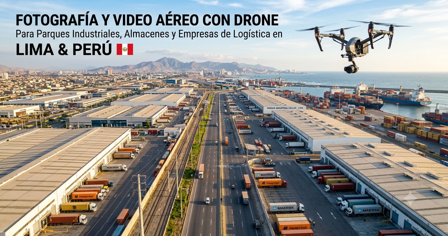 Drone para Parques Industriales y Logística en Lima Perú